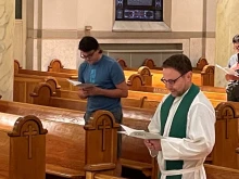 Fr. Damian Ference leads "Nine Nights of Night Prayer" at St. John Cantius Parish in Cleveland